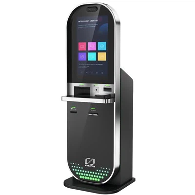 Quiosque de check-in do hotel / Terminal de autoatendimento do cartão Telecom T-301-H Série 2